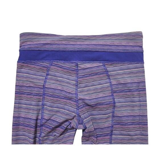 Lululemon Inspire Tight II Mesh space Dye Twist Iris Flower leggings size 6 - Picture 9 of 10